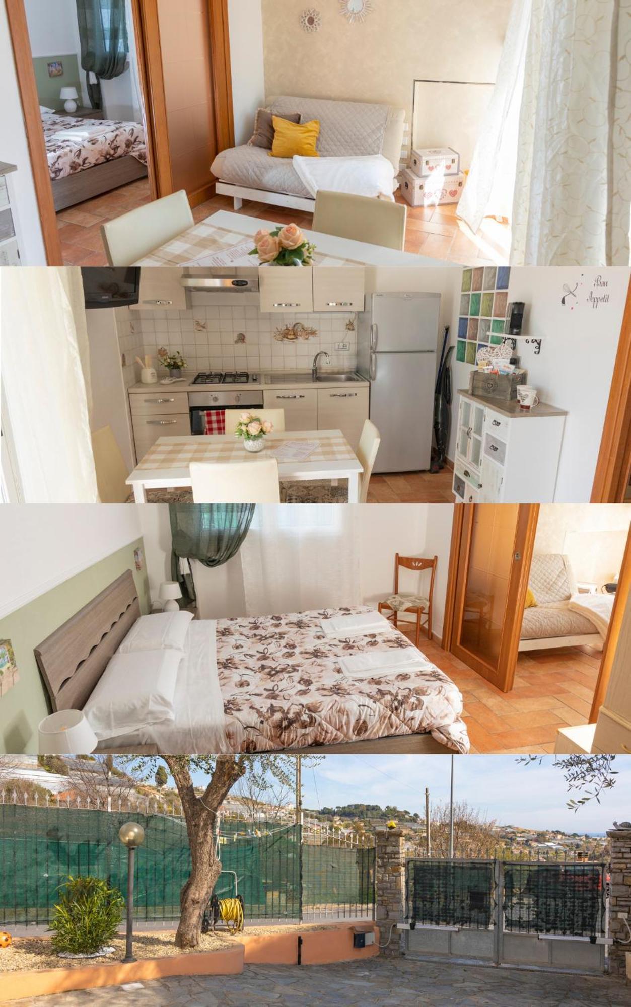 Leto'S Apartment In Sanremo - Parking & Garden Kültér fotó